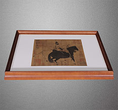 东营市书画装裱配框服务案例