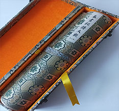 东营市书画装裱案例